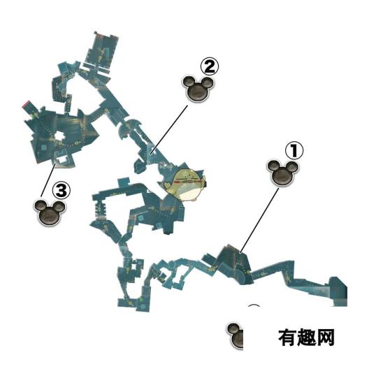 《王国之心3》奥林匹斯世界全米奇幸运标记位置攻略