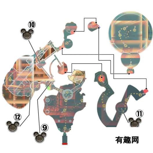 《王国之心3》奥林匹斯世界全米奇幸运标记位置攻略