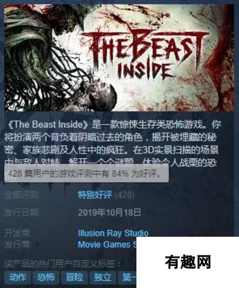 心魔 年度最佳恐怖解谜游戏揭晓 Steam特别好评之作