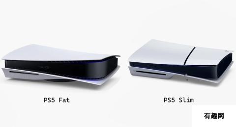 个头小了一圈！PS5 Slim和PS5大小对比视频