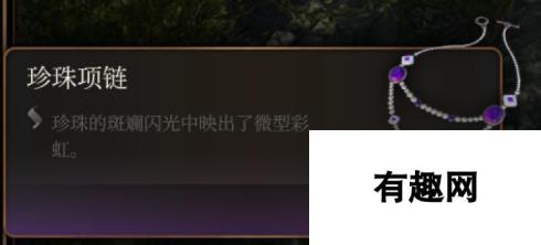 《博德之门3》珍珠项链介绍