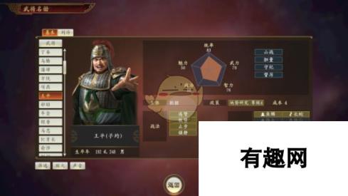 《三国志14》副将王平武将点评