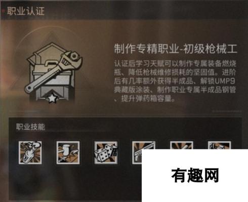 明日之后枪械工专属武器一览 ump9典藏版请GET