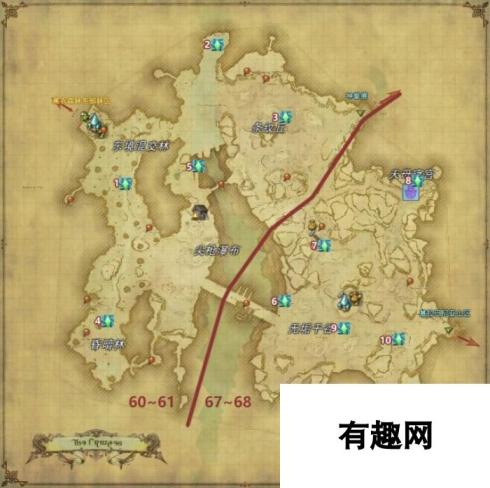 FF14 4.0版本风脉泉攻略 一览终极坐标