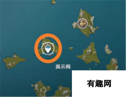 原神爱心岛在哪个位置地图上